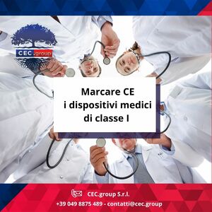 Marcare CE i dispositivi medici di classe I