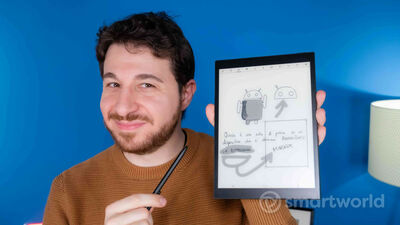  La trascrizione AI di questo tablet e-ink funziona così bene che sembra magia 