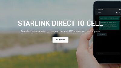  Starlink festeggia i suoi primi messaggi satellitari su Iphone 
