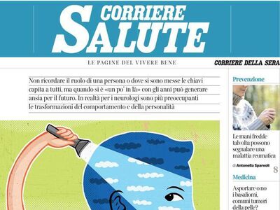  Sul Corriere Salute: quando la memoria comincia a tradire 
