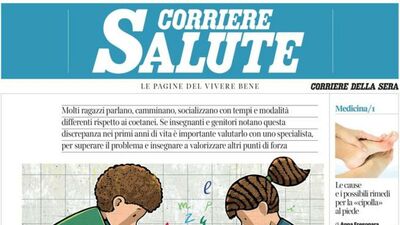  Sul Corriere Salute: dislessia, disgrafia e discalculia. Come riconoscere i DSA 