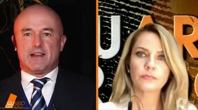  Quarto Grado: Gianluigi Nuzzi e Alessandra Viero, positivi al Covid, in onda in sicurezza da casa 