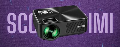  Mini proiettore 1080p che ti porti in giro: fantastico, ECONOMICO 