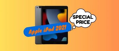  PREZZO MAI VISTO oggi su Amazon per Apple iPad 2021, corri a scoprirlo! 
