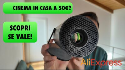  Cinema in Casa con un proiettore da 50 euro su Aliexpress : Funziona davvero? 