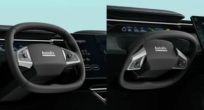  Guida autonoma: Autoliv e Tensor portano il volante pieghevole in serie 