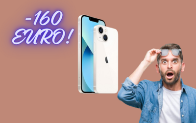  Apple Iphone 13 a 160 EURO IN MENO: ne rimangono POCHISSIMI 