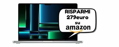  OFFERTISSIMA Amazon: il MacBook Pro Apple TI COSTA 279 euro IN MENO! 