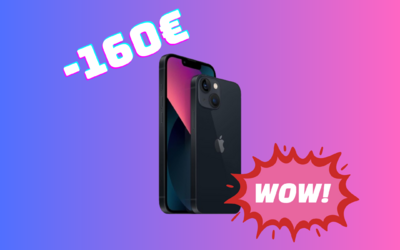  Apple Iphone 13 a 160 EURO IN MENO: promozione ESCLUSIVA Amazon 