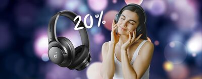  Soundcore Q20i: Cuffie Bluetooth dal suono meraviglioso con 40 ore di autonomia 