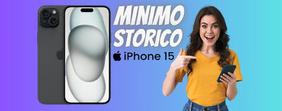  Iphone 15 Plus da 128GB al MINIMO STORICO su Amazon 
