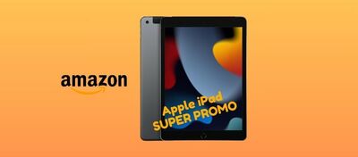  SUPER PROMO Amazon: oggi Apple iPad SCONTATO di 140 euro! 