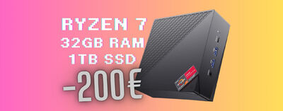  Potenza e design in un Mini PC: ACEMAGICIAN AM06Pro a 200€ in MENO 