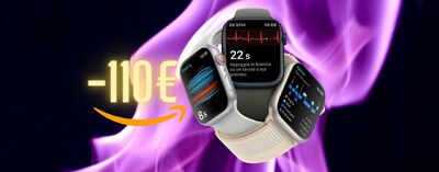  Apple Watch Series 8 al PREZZO più BASSO di sempre (-110€) 