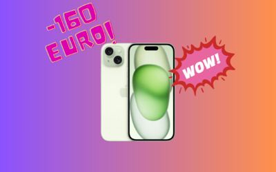  OGGI l'Apple Iphone 15 lo paghi 160 EURO IN MENO: occasione INCREDIBILE! 