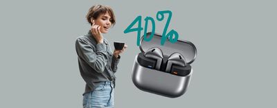  Samsung Galaxy Buds3: offerta del giorno su Amazon con sconto del 40% 