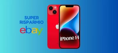  SOLO su EBAY Iphone 14 è tuo con un risparmio netto di 310 euro, corri a prenderlo! 