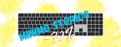  Apple Magic Keyboard con Touch ID a prezzo WOW (-32%) 