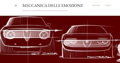  In linea 'La Meccanica delle Emozioni', il Blog dei feticisti Alfa Romeo 