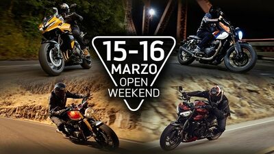  Triumph: porte aperte il 15 e 16 marzo per provare la gamma 2025 