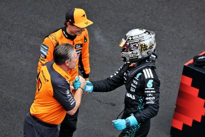  F1 | Mercedes, Russell: âIl punto di forza della McLaren àš la gestione Gommeâ  