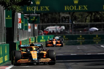  F1 | McLaren, Norris chiude in nona posizione a Baku 