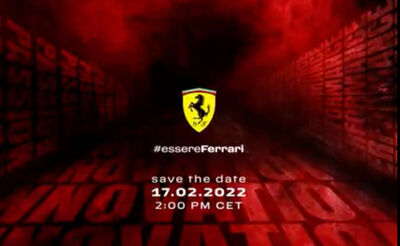  F1 | Ferrari 2022: i dettagli sulla Presentazione in streaming del 17 febbraio 