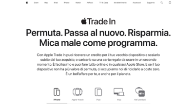  Apple Trade In: cambiano i valori di permuta per alcuni Iphone, Apple Watch e Mac 