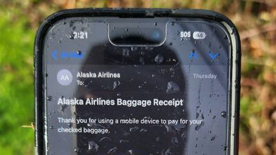  Iphone precipita dall'aereo Alaska Airlines e sopravvive! 