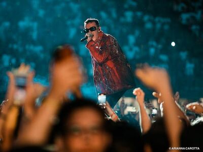  √ Salmo, il live a San Siro diventa un docu: un video in anteprima 