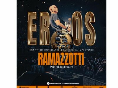  √ Eros Ramazzotti: a febbraio 2026 al via il tour mondiale 