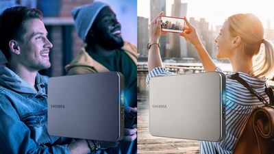  Toshiba presenta i nuovi hard disk portatili Canvio Flex e Canvio Gaming da 2,5” 