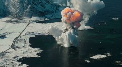  Norvegia, il volo di prova razzo Spectrum è durato circa 30 secondi prima di precipitare 