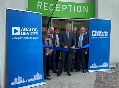  Analog Devices, Inc. (ADI) inaugura un nuovo centro di progettazione e una prestigiosa sede ad Assago 