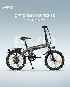  PVY Z20 Pro Evo: La Bici elettrica che punta su sensore di coppia e versatilità 