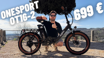  Onesport OT16-2: Recensione della Bici Elettrica Pieghevole Stile Graziella 