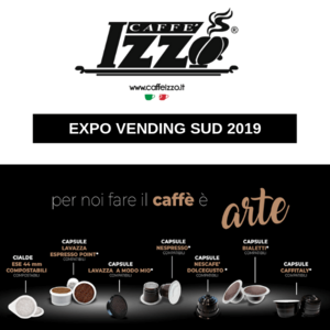  Caffè Izzo a Expo Vending Sud celebra Il 40° con tante novità 