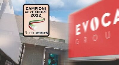  EVOCA SpA nella classifica dei campioni italiani dell'export de Il Sole 24 Ore 