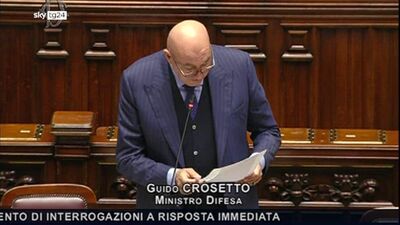  Crosetto: 'Giorgetti garantisce fondi per difesa' 