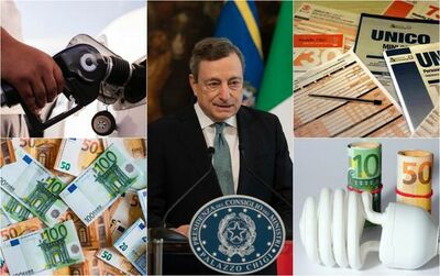  Draghi convoca Sindacati, da taglio del Cuneo a caro bollette: i temi 