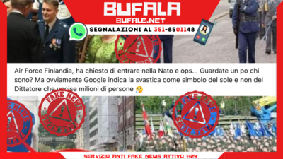  No, non è vero che Air Force Finlandia è un'organizzazione nazista 