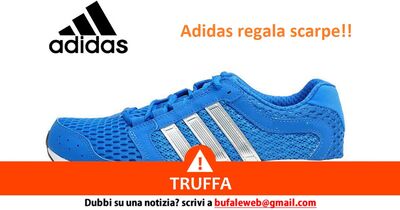  Gira su Whatsapp la bufala 'Adidas regala scarpe' perché festeggia 80 anni: truffa sul compleanno 