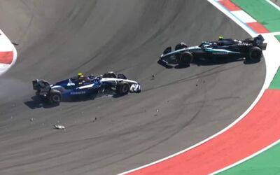  Sainz centra Antonelli: incidente al 6° giro ad Austin. VIDEO 