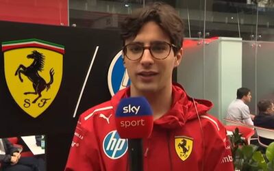  Camara: 'Che emozione essere qui con la Ferrari' 