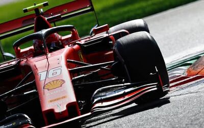  Test Pirelli con la Ferrari 