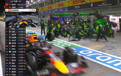  Pneumatico rotola in pit-lane: che rischio per il meccanico! 