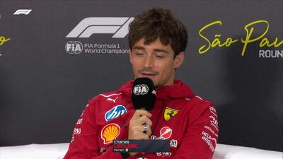  Leclerc in Brasile: 'Una vittoria e 2° posto Costruttori' 