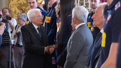  Italvolley, le Nazionali in visita da Mattarella e Meloni 