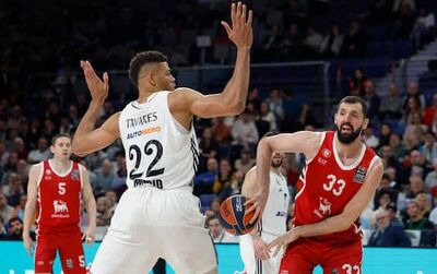  Ko pesante per l'Olimpia: vince il Real 96-89 