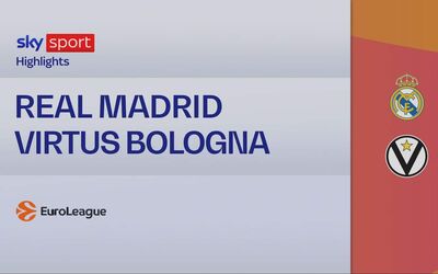  Real Madrid-Virtus Bologna 92-84: highlights 